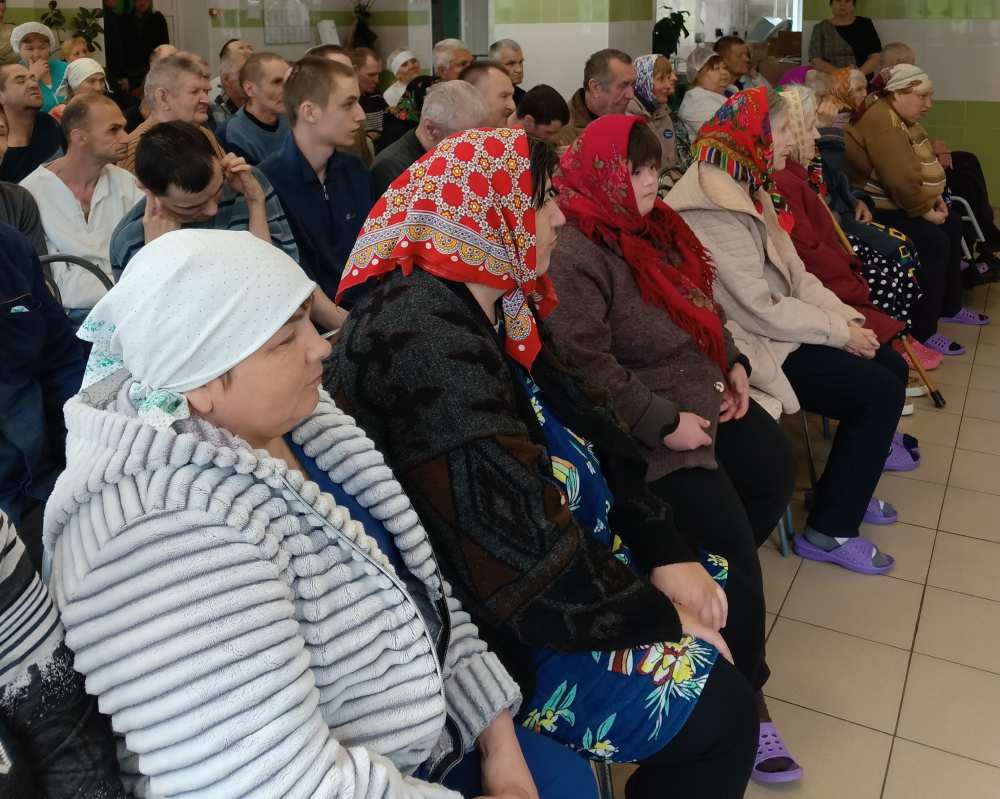 Пасха Христова в Психоневрологическом интернате в п. Лесной | 06.05.2024 |  Димитровград - БезФормата