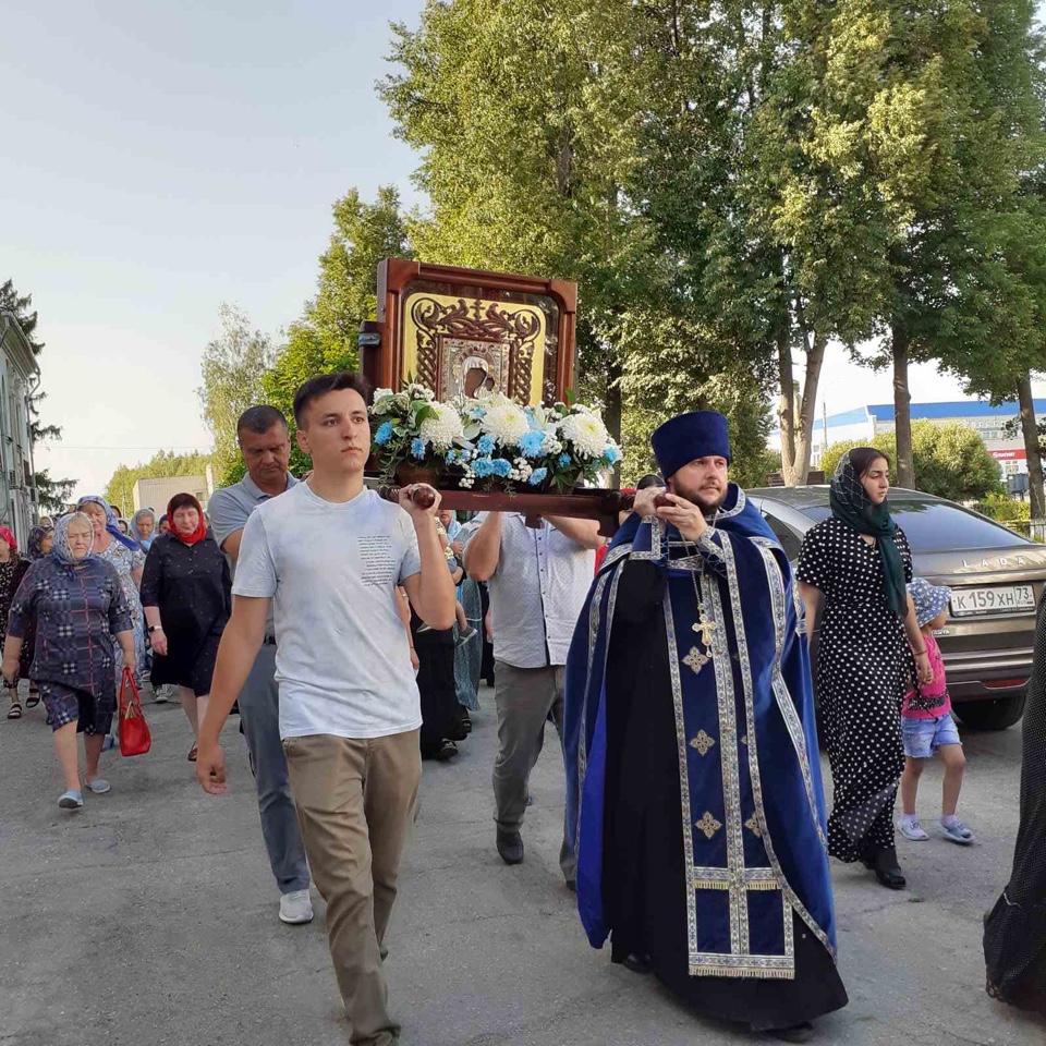 Жадовская Икона приехала на Новомалыклинскую землю | 04.07.2023 |  Димитровград - БезФормата